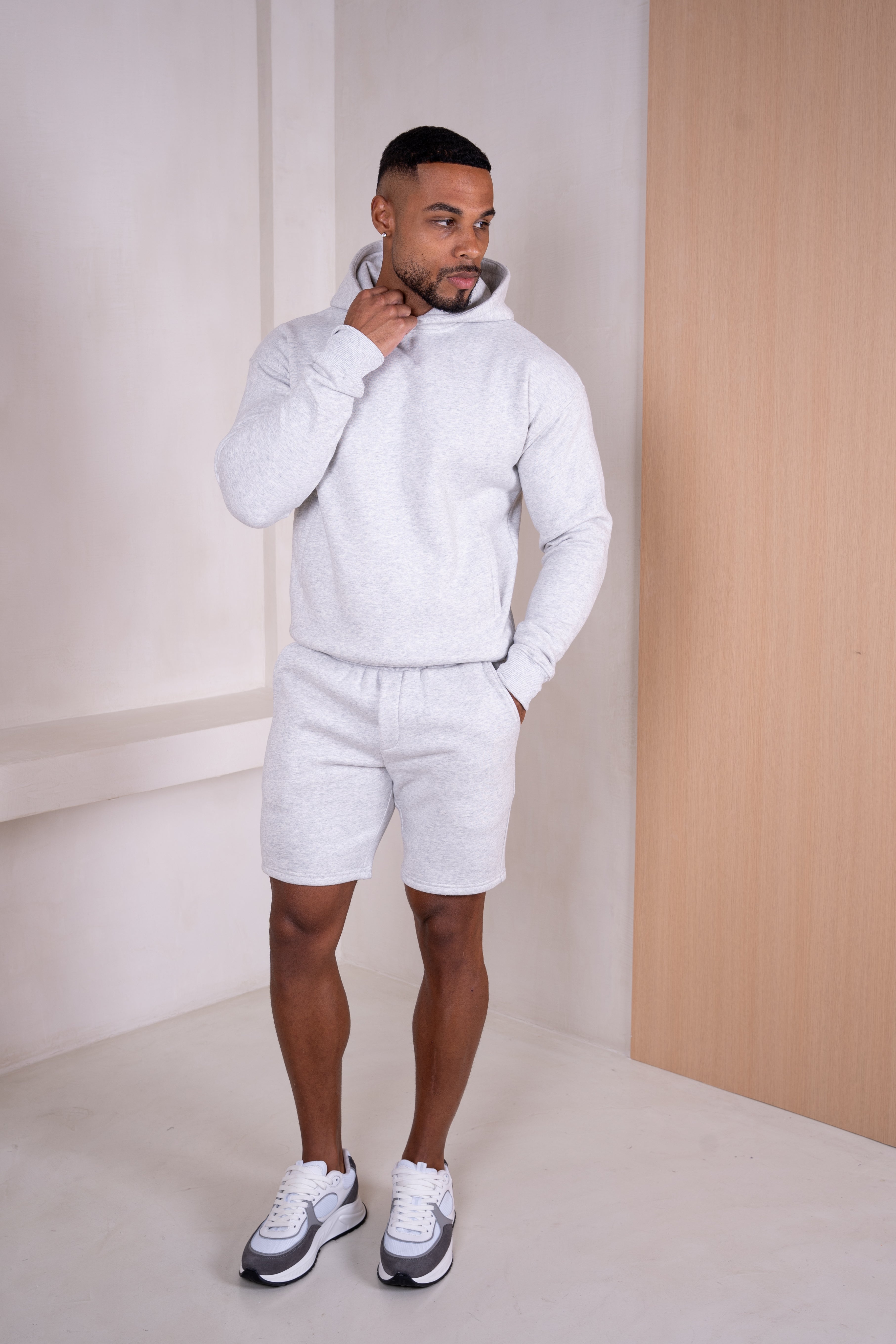 Core Pullover Hoodie - Grey Marl